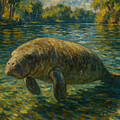 Majestic Manatee in Crystal River